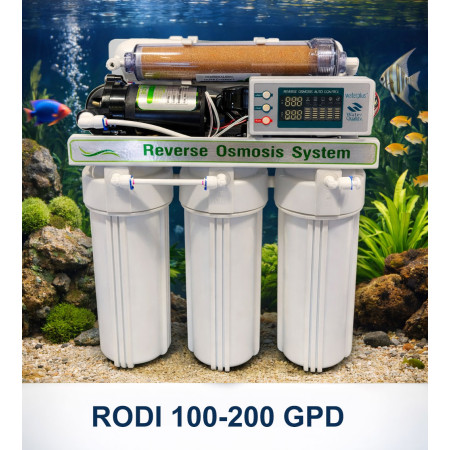 RODI 100 GPD Reverse Osmosis Pumped System with LCD