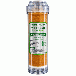 DI Mixed Bed Resin Inline Filter Cartridge SL10 DI Mixed Bed Resin Inline Filter Cartridge Aquatics