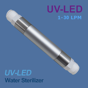 12v, 24v dc And 240vac UVC-LED upto 30LPM Ultra Violet (UV) Water Treatment Systems 12-24v DC UVC-LED 30LPM Ultra Violet (UV) Water Treatment Systems E-Coli, Bacteria & Coliforms