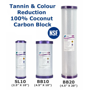SMC Tannin and Colour Removal Carbon Block