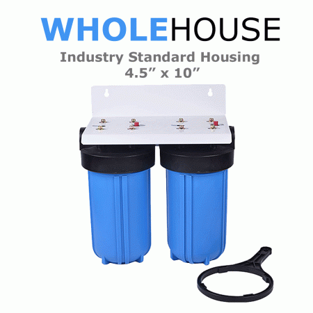 BB10-D Double Water Filter Housing System Filter Housing