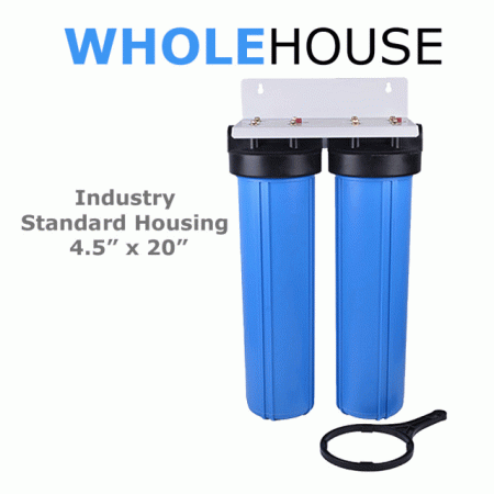 BB20 4.5 x 20 Inch Double Water Filter Housing  Filter Housing