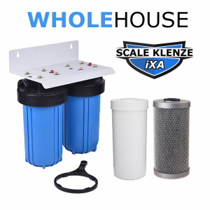 iXA Whole House Double Water Filter & Anti-Scale Inhibitor BB10 iXA Whole House Double Water Filter & Anti-Scale Inhibitor BB10 Limecsale/Hard Water