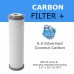 0.5 Micron Silverised Coconut Shell Carbon Block Cartridge for Bacteria,Cyst & Lead Reduction