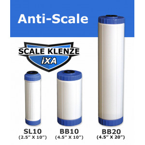 iXA Anti Scale Inhibitor Cartridge Drop-In Filter Cartridges
