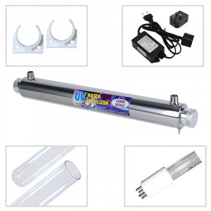 16W (7.5LPM) Ultra Violet (UV) Water Treatment Systems  E-Coli, Bacteria & Coliforms LUXE-UV-16W Direct Water Filters