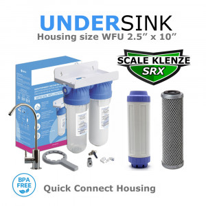 Limescale & Chlorine Removal Double Deluxe Water Filtration System   Bad Taste & OdoursSL10-SRX-CB5SDirect Water Filters