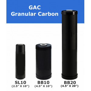 Granular (GAC) Carbon Filter Cartridge Drop-In Filter Cartridges GAC Direct Water Filters