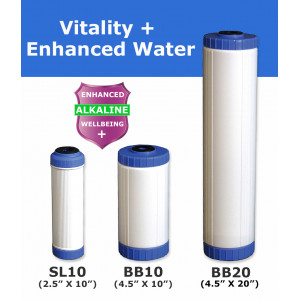 Vitality + Alkaline Mineral Water Filter Cartridge Drop-In Filter Cartridges