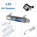 12v DC Ultra Violet (UV) Water Treatment Systems 12W (4LPM) 