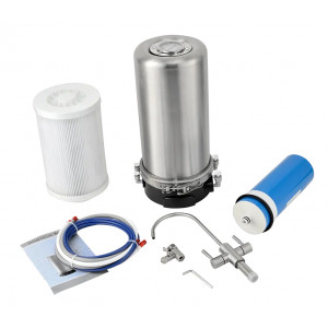 1000 GPD direct flow reverse osmosis system with LCD E-Coli, Bacteria & Coliforms