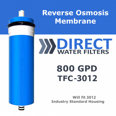800 GPD Reverse Osmosis RO Membrane for 3012 Housing RO Membranes &  Filters