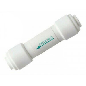 RO Reverse Osmosis One Way Check Valve in-line 1/4" Straight connector Accessories