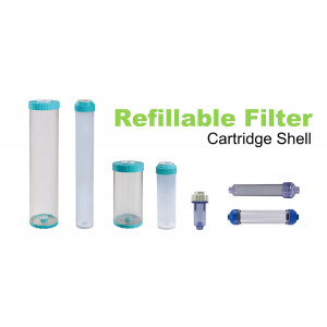 Empty Refillable Cartridge Shell RO Membranes &  Filters