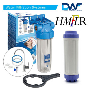 Fluoride, Chlorine & Heavy Metals Deluxe Water Filter System Fluoride (Remove)